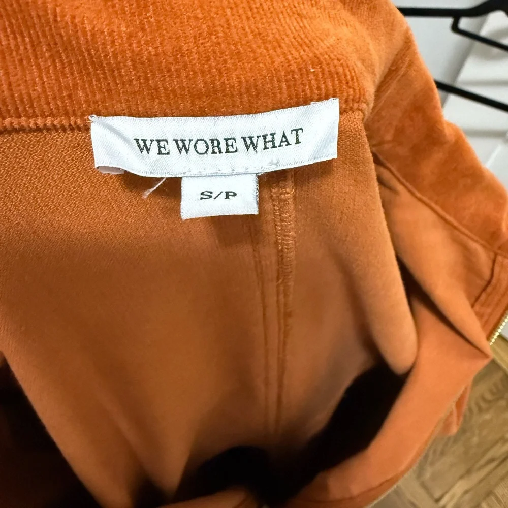 WeWoreWhat Corduroy Jumpsuit, Size S 🧡 - Picture 5 of 5